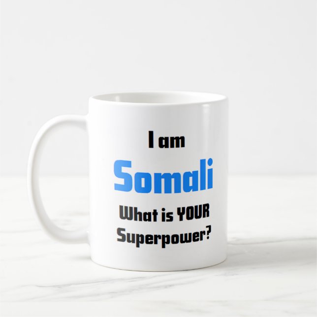 Caneca De Café somali (Esquerda)