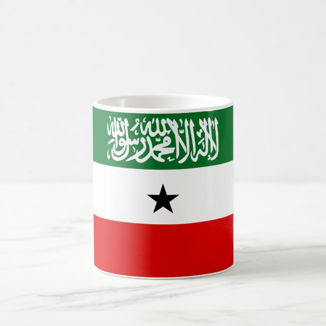 Caneca De Café Somaliland Flag (Centro)
