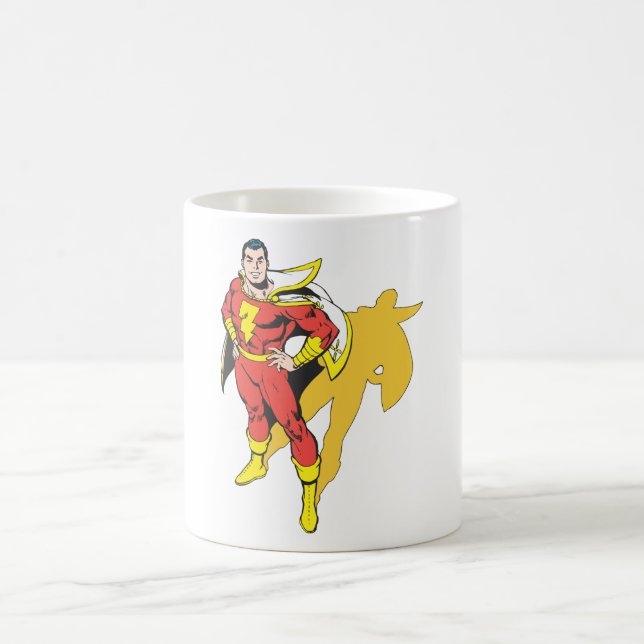 Caneca De Café Sombra do SHAZAM (Centro)