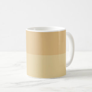 Caneca De Café Sombras do padrão bege de camelo