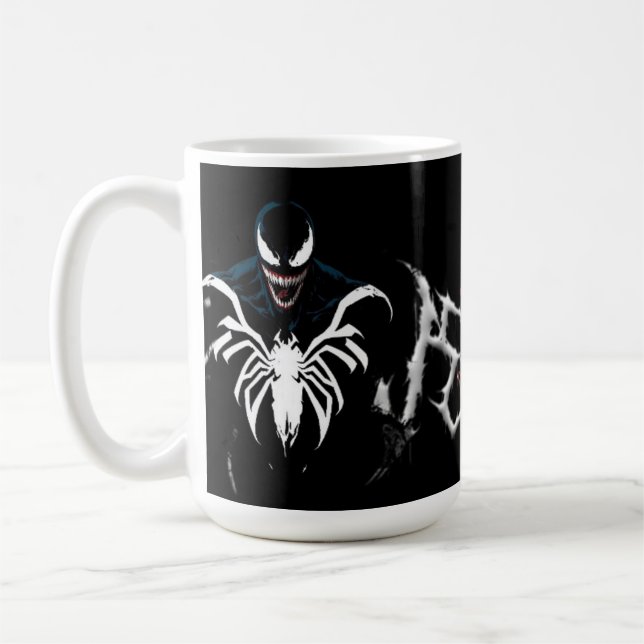 Caneca De Café Sombras do Simbiote Venom (Esquerda)