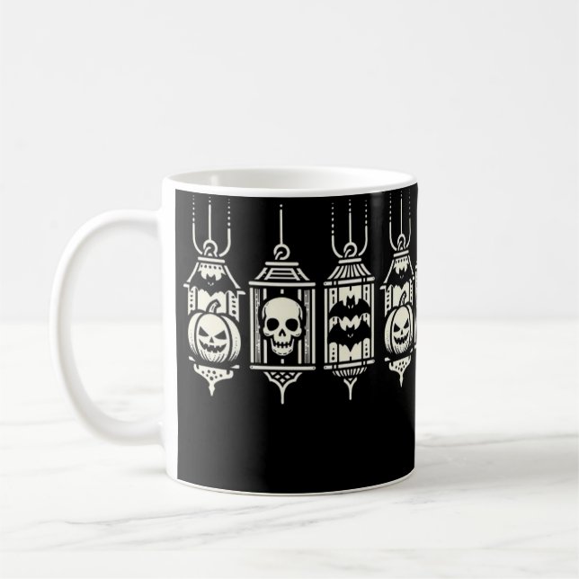 Caneca De Café Sombras segmentadas (Esquerda)