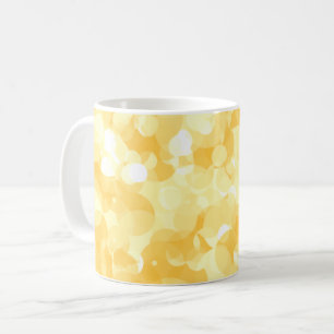 Caneca De Café Sombreados brilhantes de amarelo