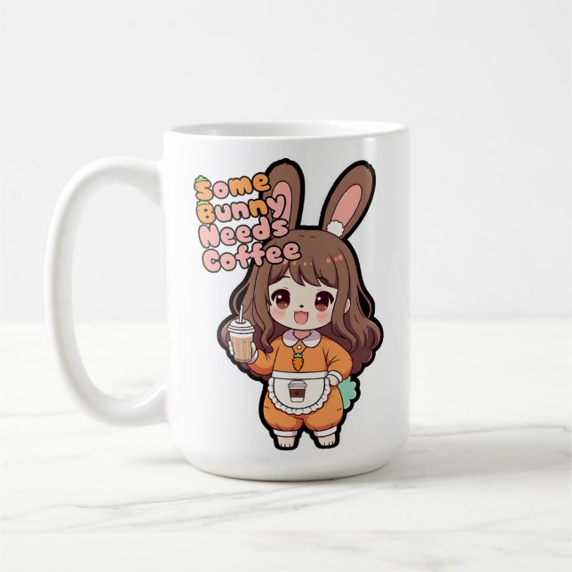 Caneca De Café Some Bunny Needs Coffee (Esquerda)