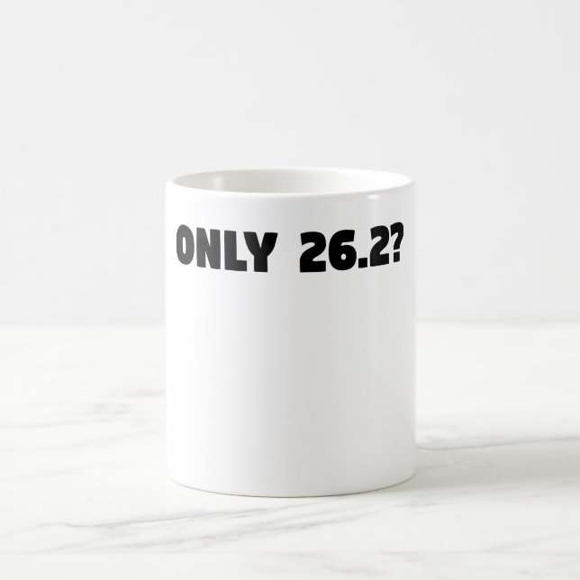 Caneca De Café Somente 26,2 milhas ultra de maratona (Centro)