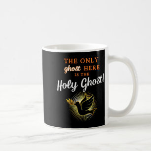 Caneca De Café Somente O Espírito Santo - Divertido Anti Hallowee