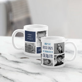 Caneca De Café Somente os melhores Pais são promovidos a fotos de