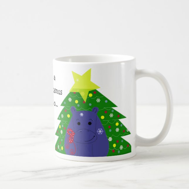 Caneca De Café Somente um Hipopótamo Serve (Direita)