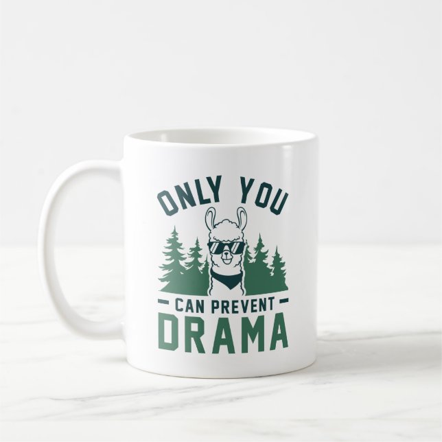 Caneca De Café Somente Você Pode Impedir O Drama (Esquerda)