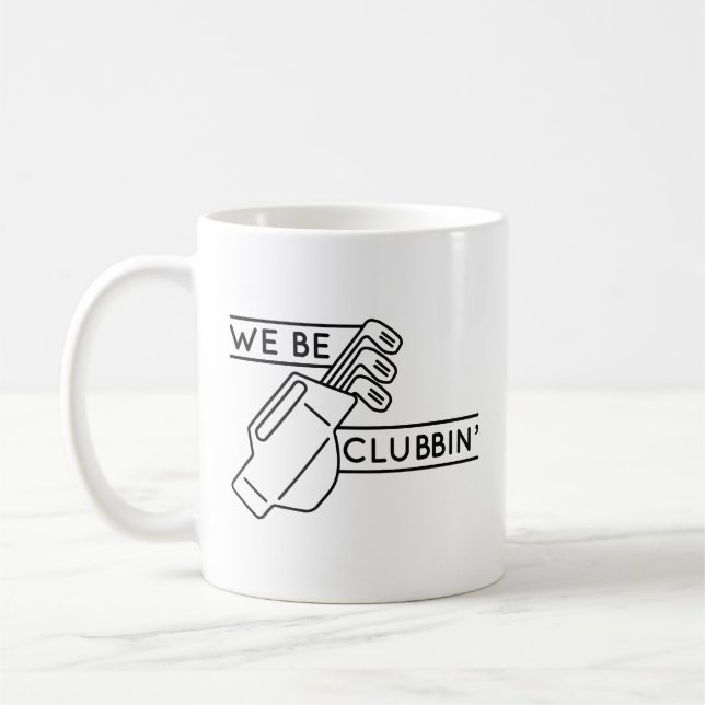 Caneca De Café Somos Clubbin" (Esquerda)