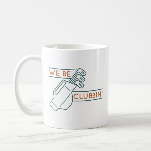 Caneca De Café Somos Clubbin" (Esquerda)