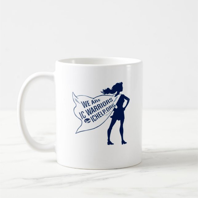 Caneca De Café Somos guerreiros CI - Super-herói (Esquerda)
