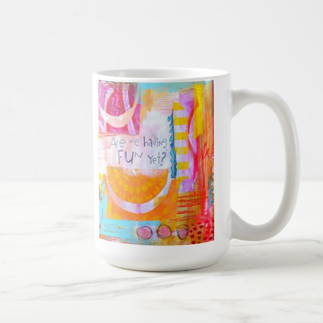 Caneca De Café Somos nós que temos o divertimento contudo a (Direita)