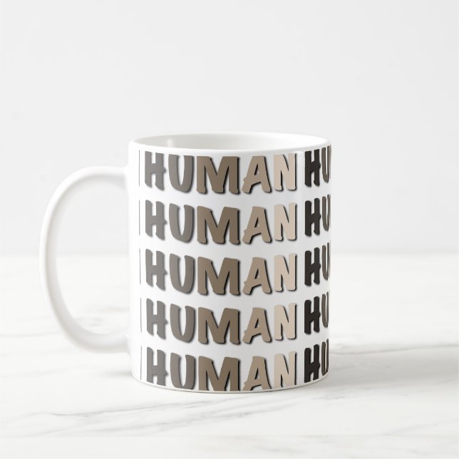 Caneca De Café Somos todos humanos (Esquerda)