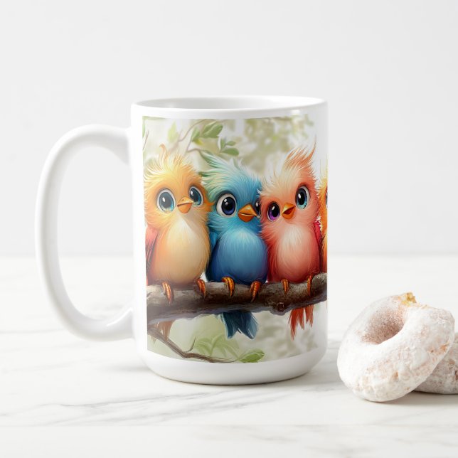 Caneca De Café Somos tweet's (Com Donut)