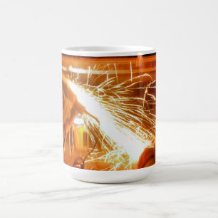 Caneca De Café Sondando as faíscas originais