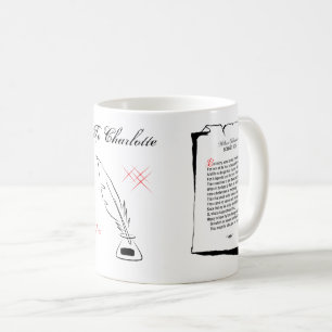Caneca De Café Soneto 92 de Shakespeare