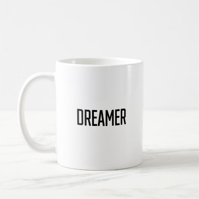 Caneca De Café Sonhador (Esquerda)