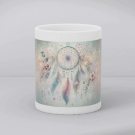 Caneca De Café Sonhador Boho Etéreo