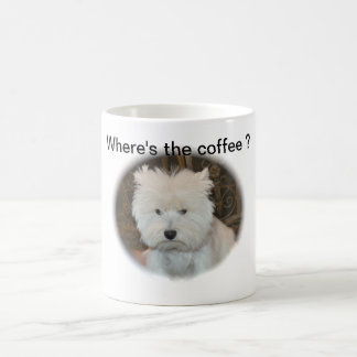 Caneca De Café Sonhador o westie traquina