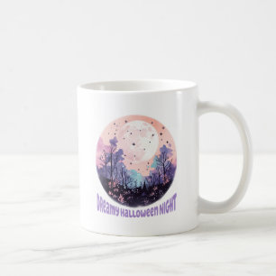 Caneca De Café Sonhadora Noite de Halloween