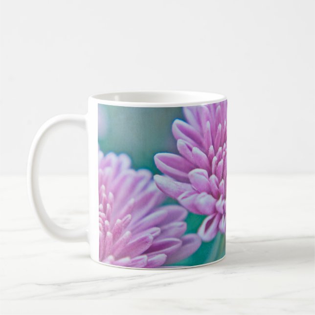 Caneca De Café Sonhando em crisântemos (Esquerda)