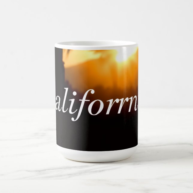 Caneca De Café Sonhando na Califórnia (Centro)