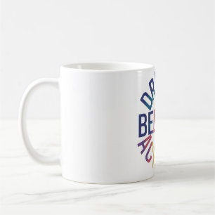 Caneca De Café Sonhe, acredite, alcance inspiração