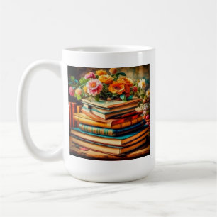 Caneca De Café Sonhe em Palavras Amante de Livros