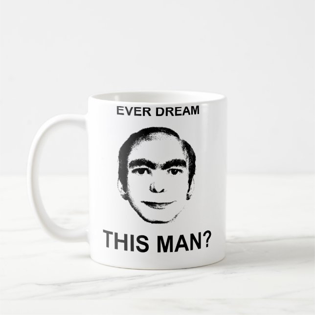 Caneca De Café Sonhe nunca este homem? (Esquerda)