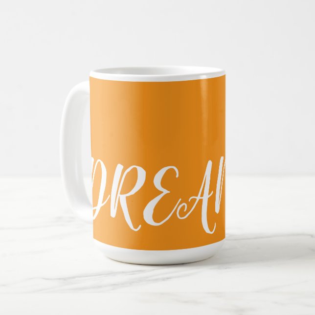 Caneca De Café Sonho  (Frente Esquerda)