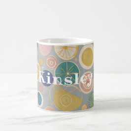 Caneca De Café Sonho Caleidoscópio Personalizado