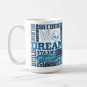 Caneca De Café Sonho - Design ASL