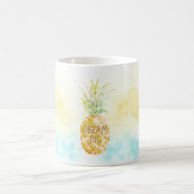 Caneca De Café Sonho Dourado de Amaciã Amarelo Aqua (Centro)