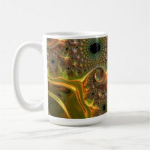Sonho Fractal Ouro Líquido