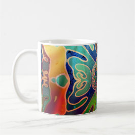 Caneca De Café Sonho Iridescente