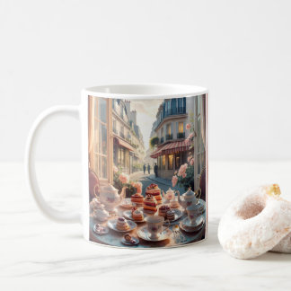 Caneca De Café Sonho Parisiense - Bolos de deserto de chá na tard