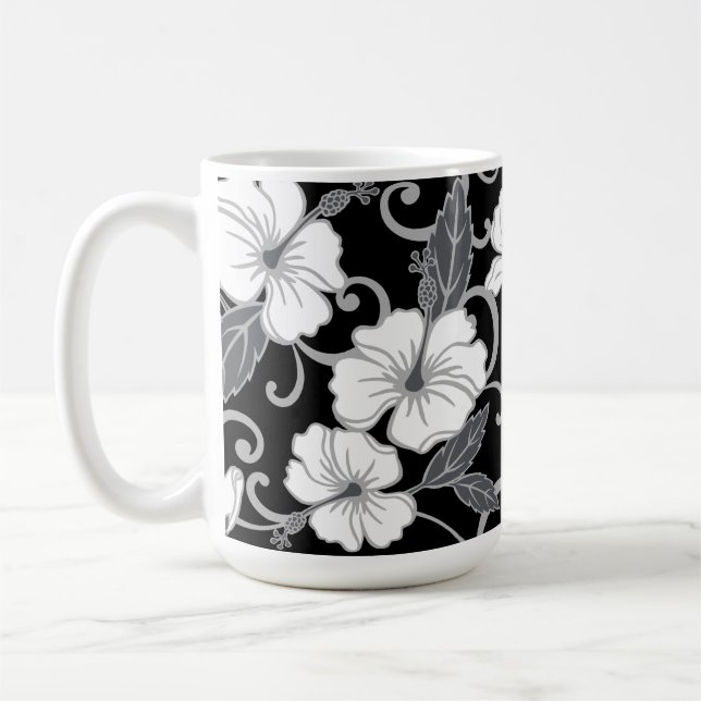 CANECA DE CAFÉ SONHO POLINÉSIO (PRETO) (Esquerda)