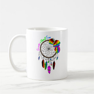 Caneca De Café Sonho Sem Medo - Caçador de Sonhos LGBTQ+