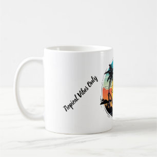 Caneca De Café Sonhos da Ilha - A Coleção de Amigos de Caribe