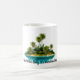 Caneca De Café Sonhos da Ilha - A Coleção de Amigos de Caribe