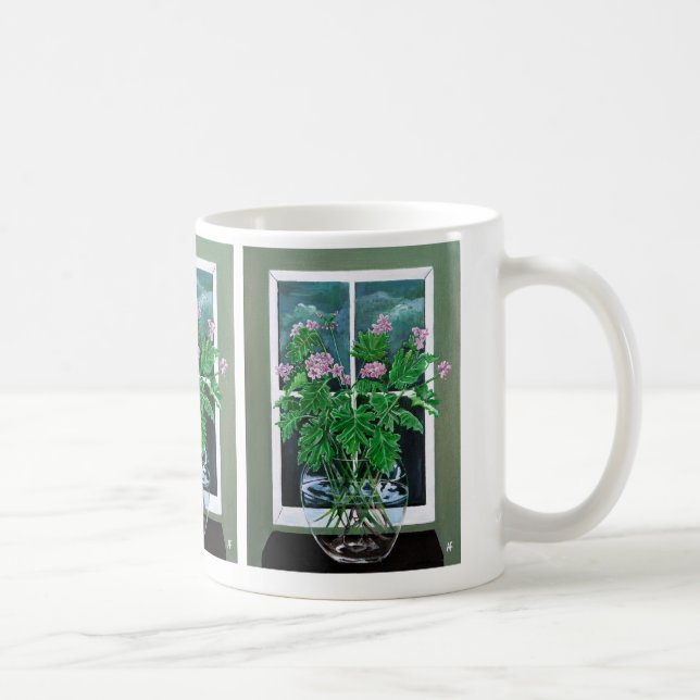 Caneca De Café Sonhos de Citronela Pintura de Alfred Fox (Direita)