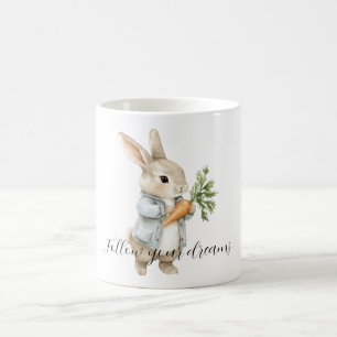 Caneca De Café Sonhos de Coelho Cenoura