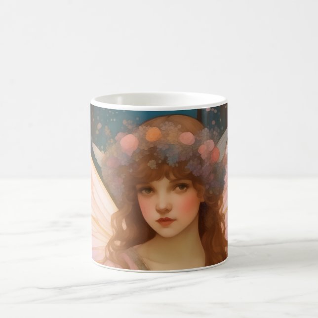 Caneca De Café Sonhos Encantadores: Um Retrato Leiteiro Branca Br (Centro)