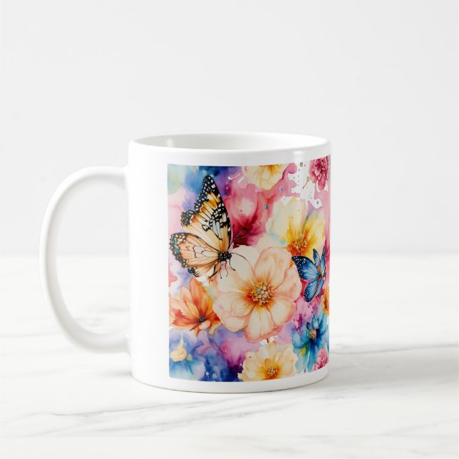 Caneca De Café "Sonhos Flutuantes" (Esquerda)