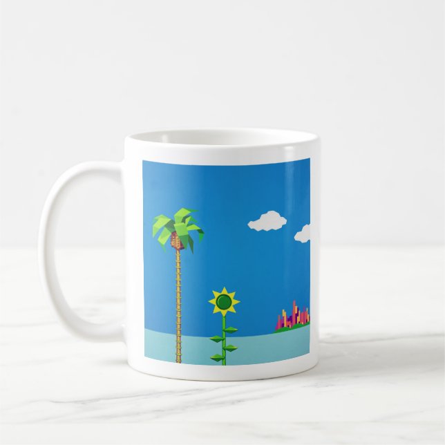 Caneca De Café Sonic 2 (Esquerda)