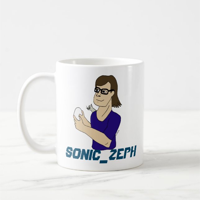 Caneca De Café Sonic_Zeph (Esquerda)