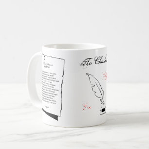 Caneca De Café Sonnet Shakespeare 17