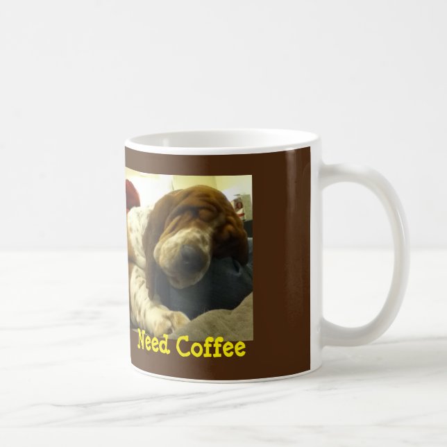Caneca De Café Sono Basset Hound da "na caneca do café (Direita)