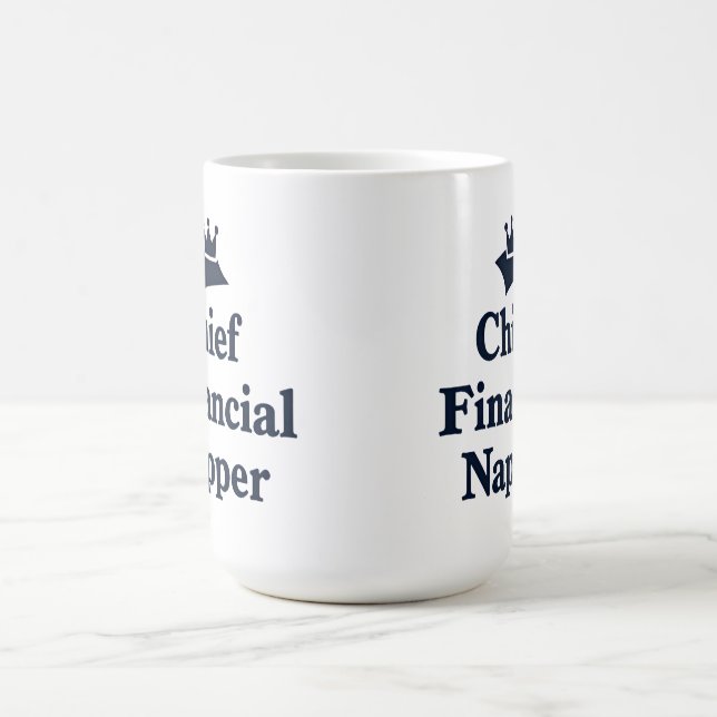 Caneca De Café Sonolento Diretor Financeiro  (Centro)